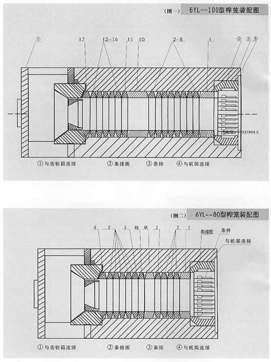 6YL-100A全自動榨油機(jī)結(jié)構(gòu)圖